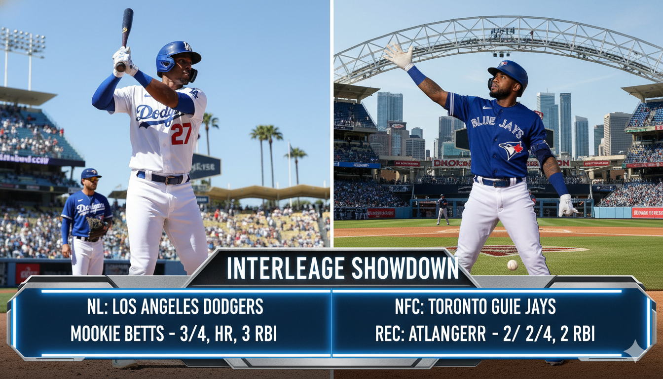 Dodgers vs Toronto Blue Jays Match Player Stats: Deep Analysis & Full Box Scores