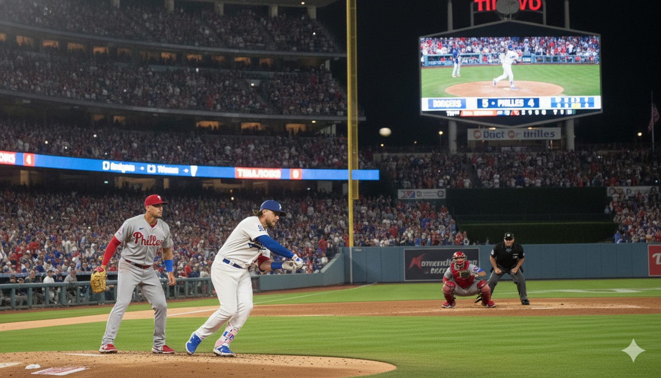 Dodgers vs Phillies Match Player Stats