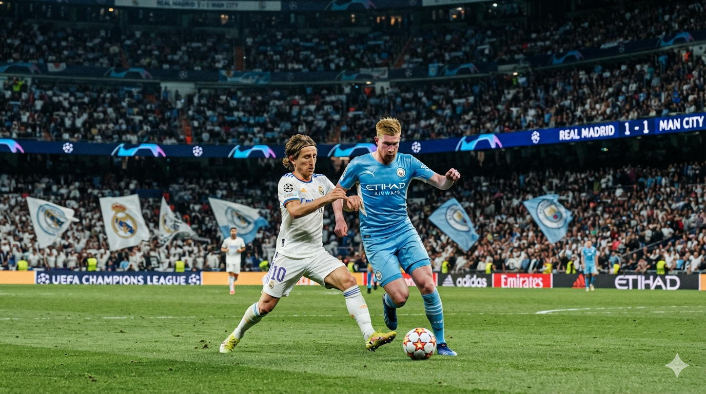 Real Madrid x City