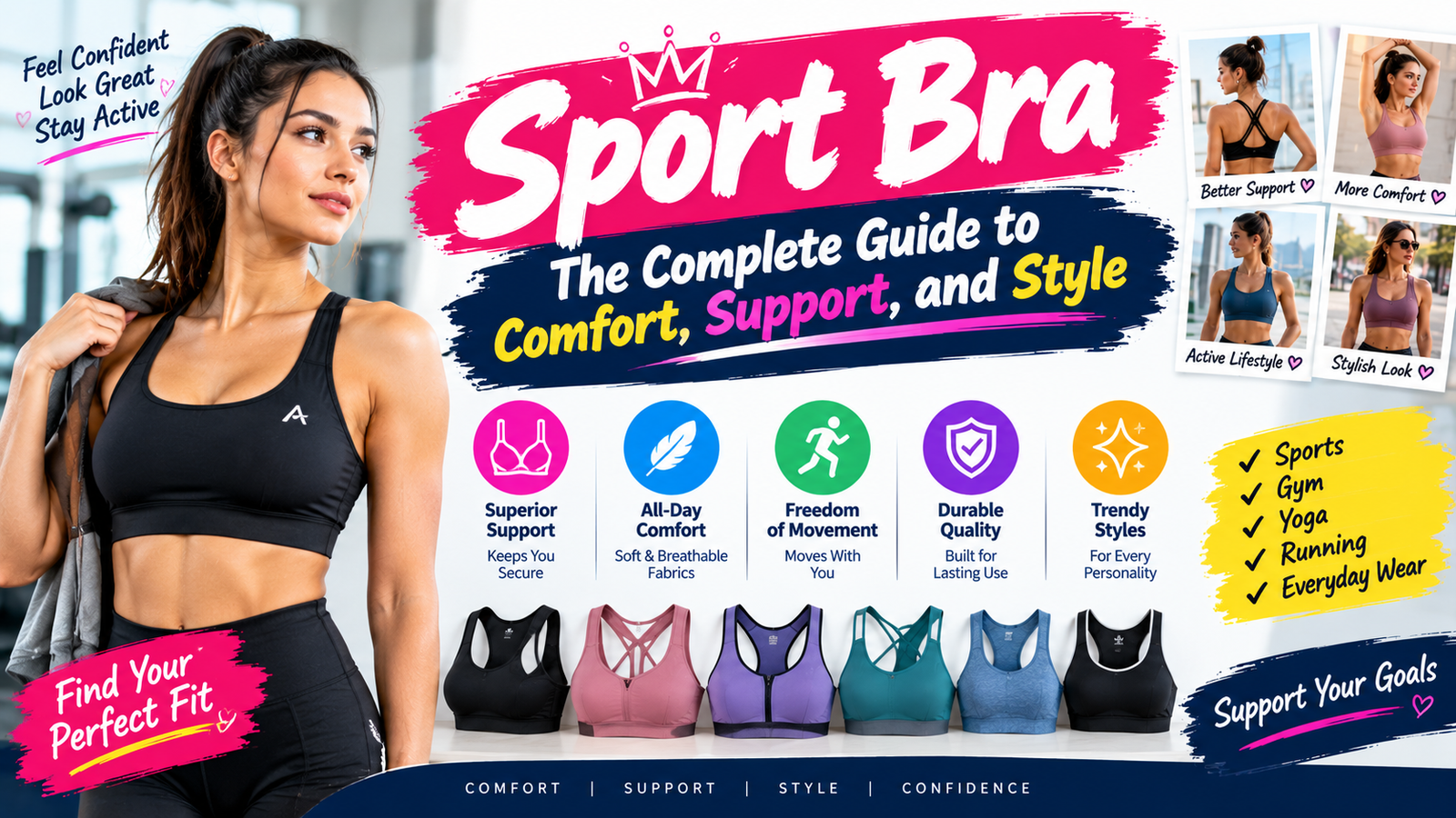 Sport Bra: The Complete Guide to Comfort, Support, and Style